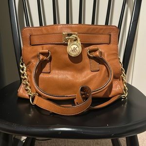 Brown leather Michael Kors Purse